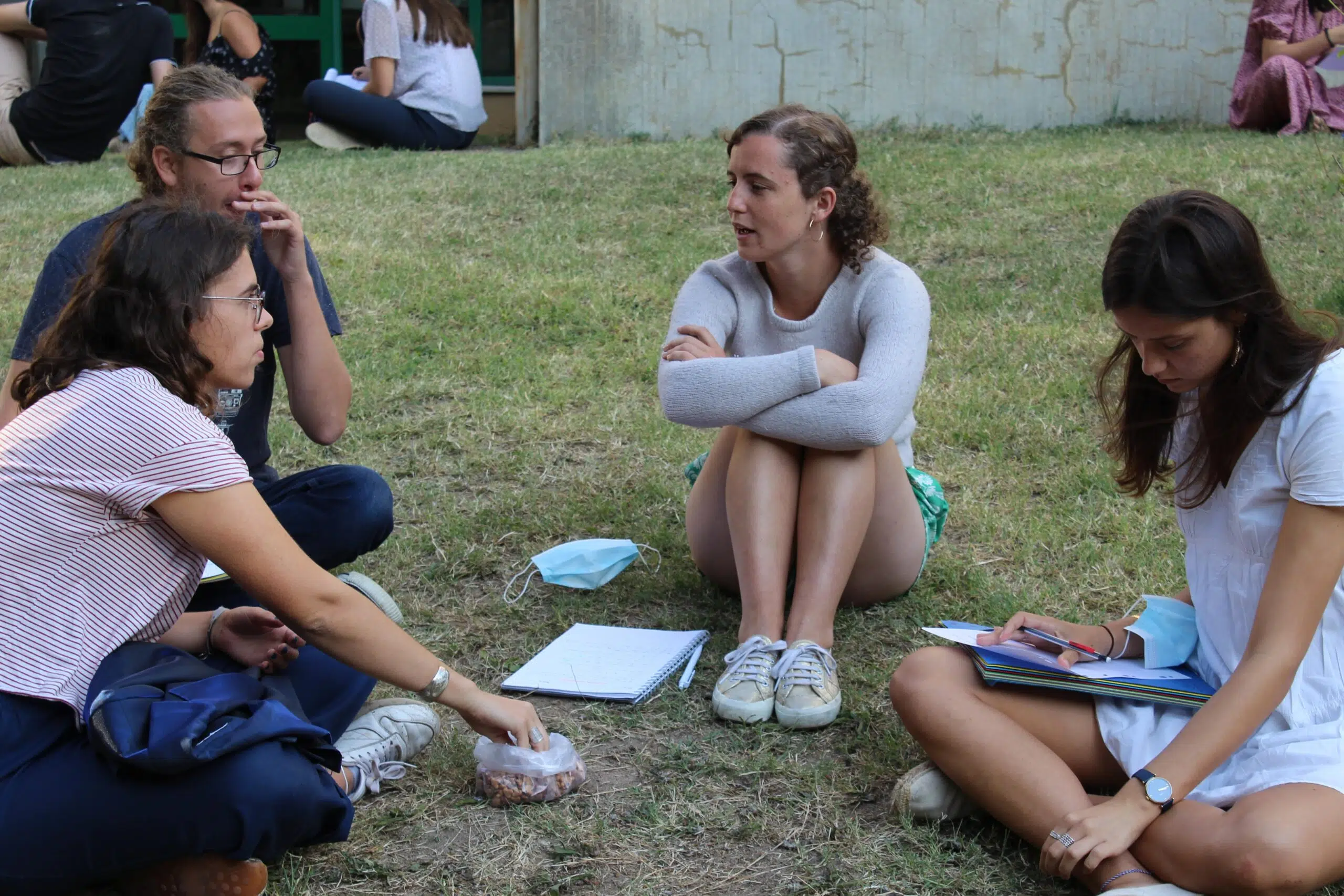 Atelier de groupe Intercordia sur la réflexion du mot "culture"