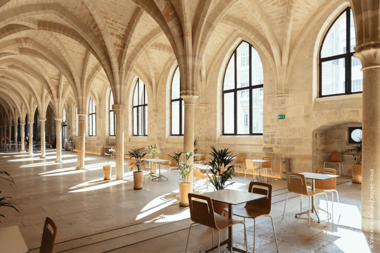 © Vinciane Lebrun / Voyez-Vous
Nef du Collège des Bernardins