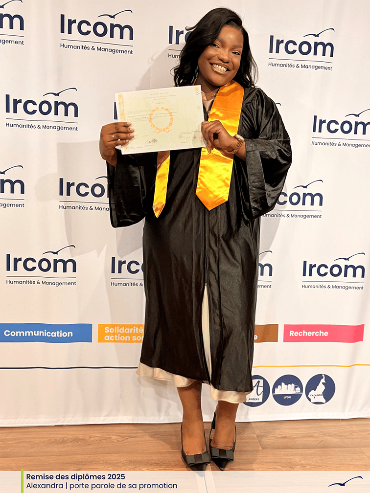 Program Ircom Alexandra, jeune diplômée de licence – Ircom