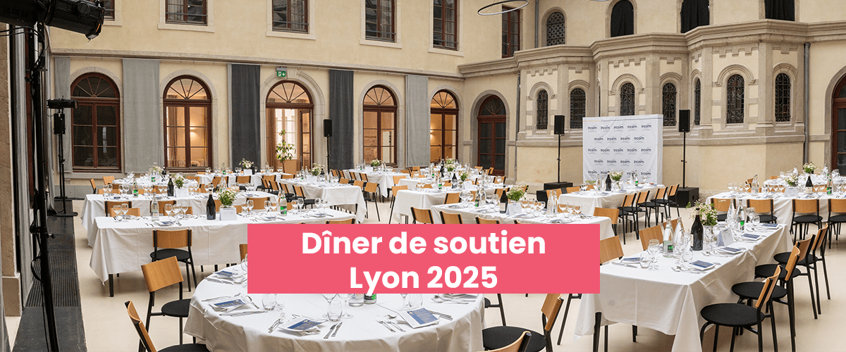 Dîner de soutien 2025 à Lyon