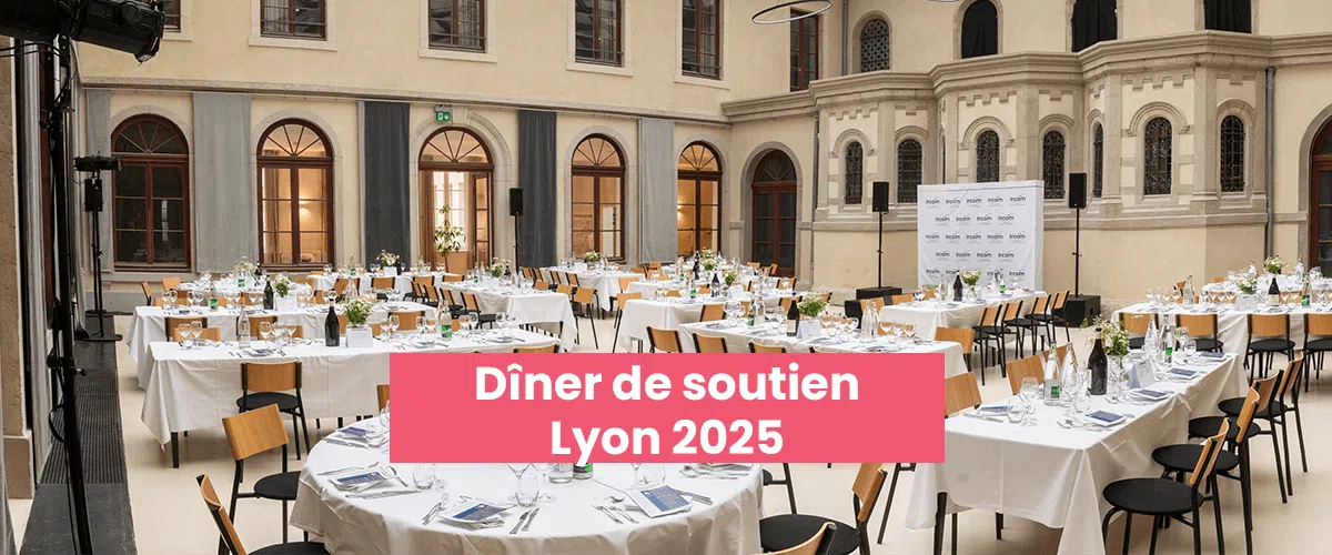 Dîner de soutien 2025 à Lyon