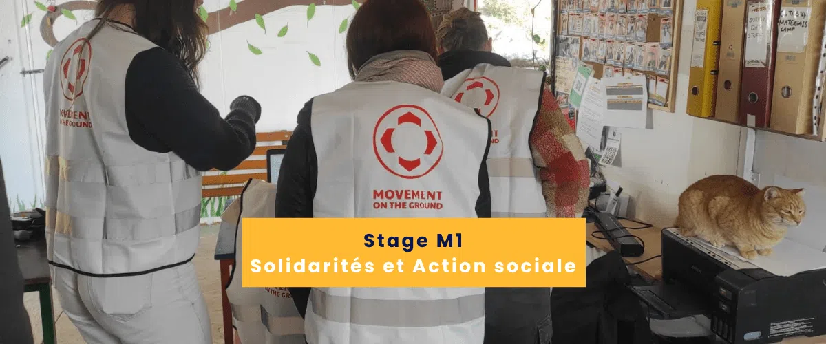 Solidarités, 1re année : stages en France et à l’international
