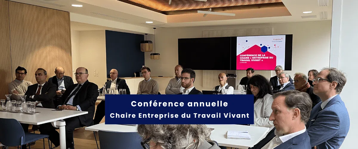 Conférence annuelle de la Chaire Entreprise du Travail Vivant