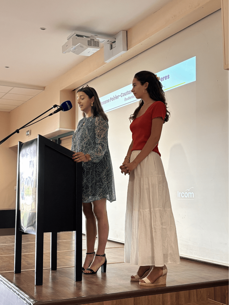 Roxane coutansais et marthe peres